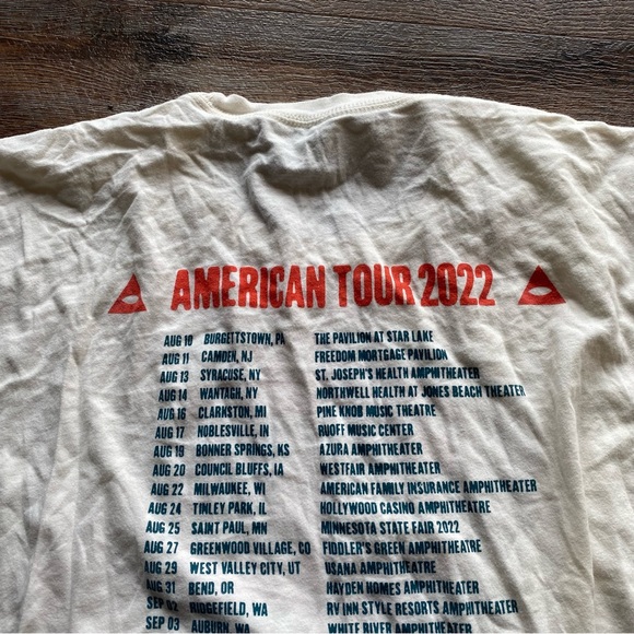 Alice In Chains Tour 2022 Short Sleeve Shirt - Picture 7 of 8